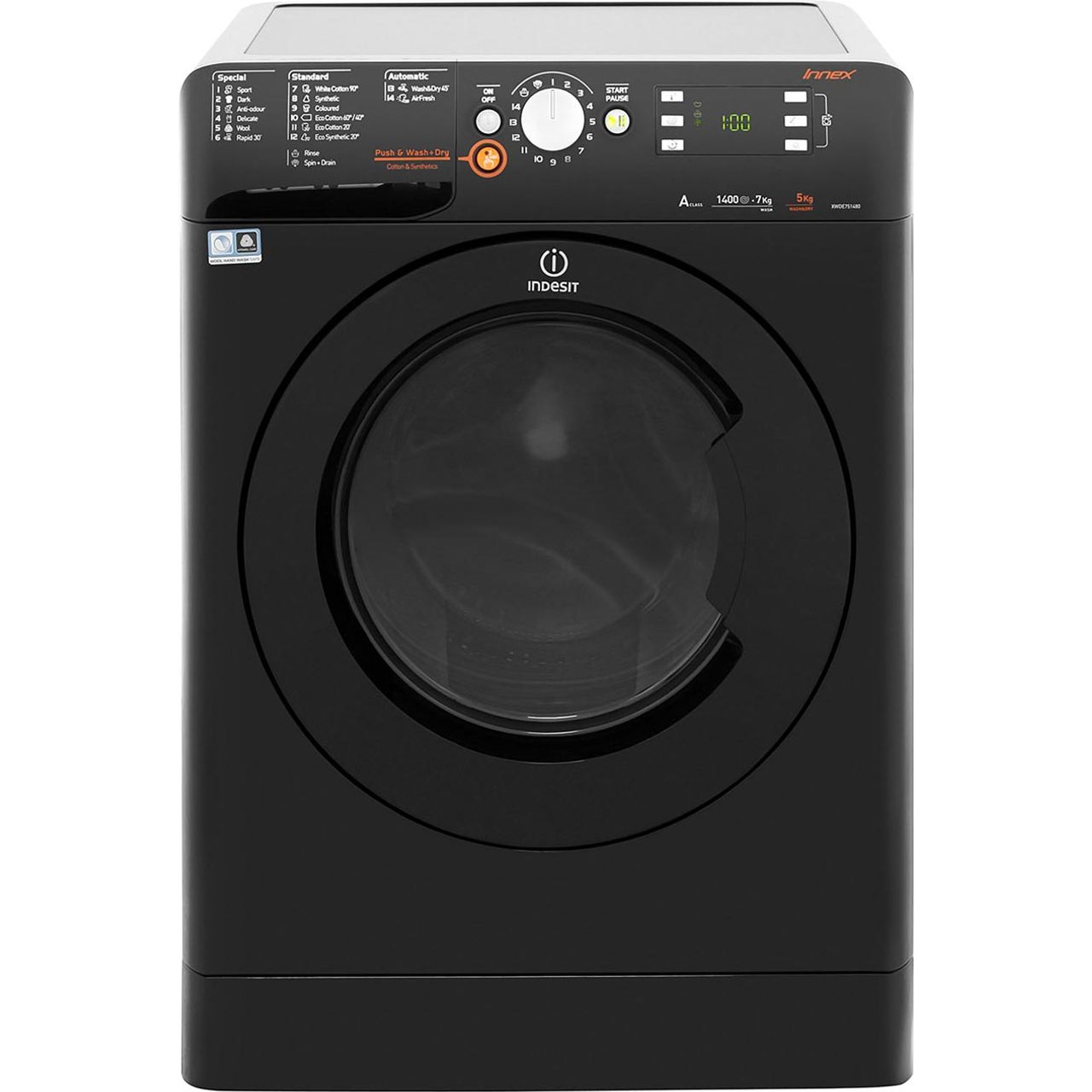 Indesit Innex XWDE751480XK 7Kg / 5Kg Washer Dryer with 1400 rpm Review