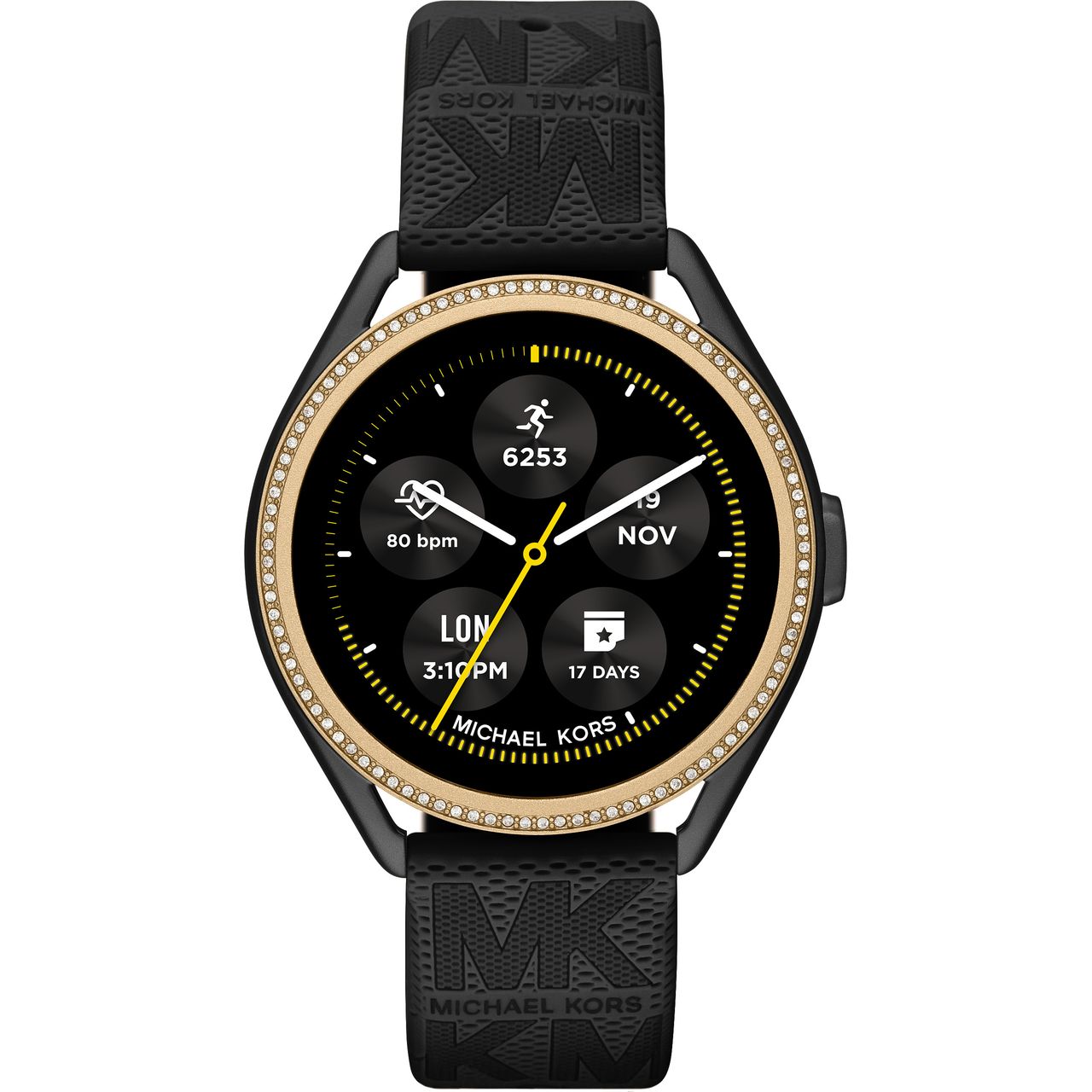 MKT5118 | Michael Kors MCGO G5E 30mm Smartwatch | Black 