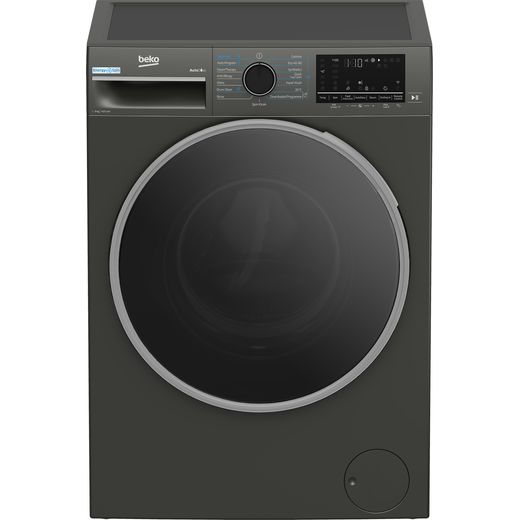 Beko EnergySpin™ B5W5941BDG 9kg Washing Machine with 1400 rpm - Graphite - high perpsective shot