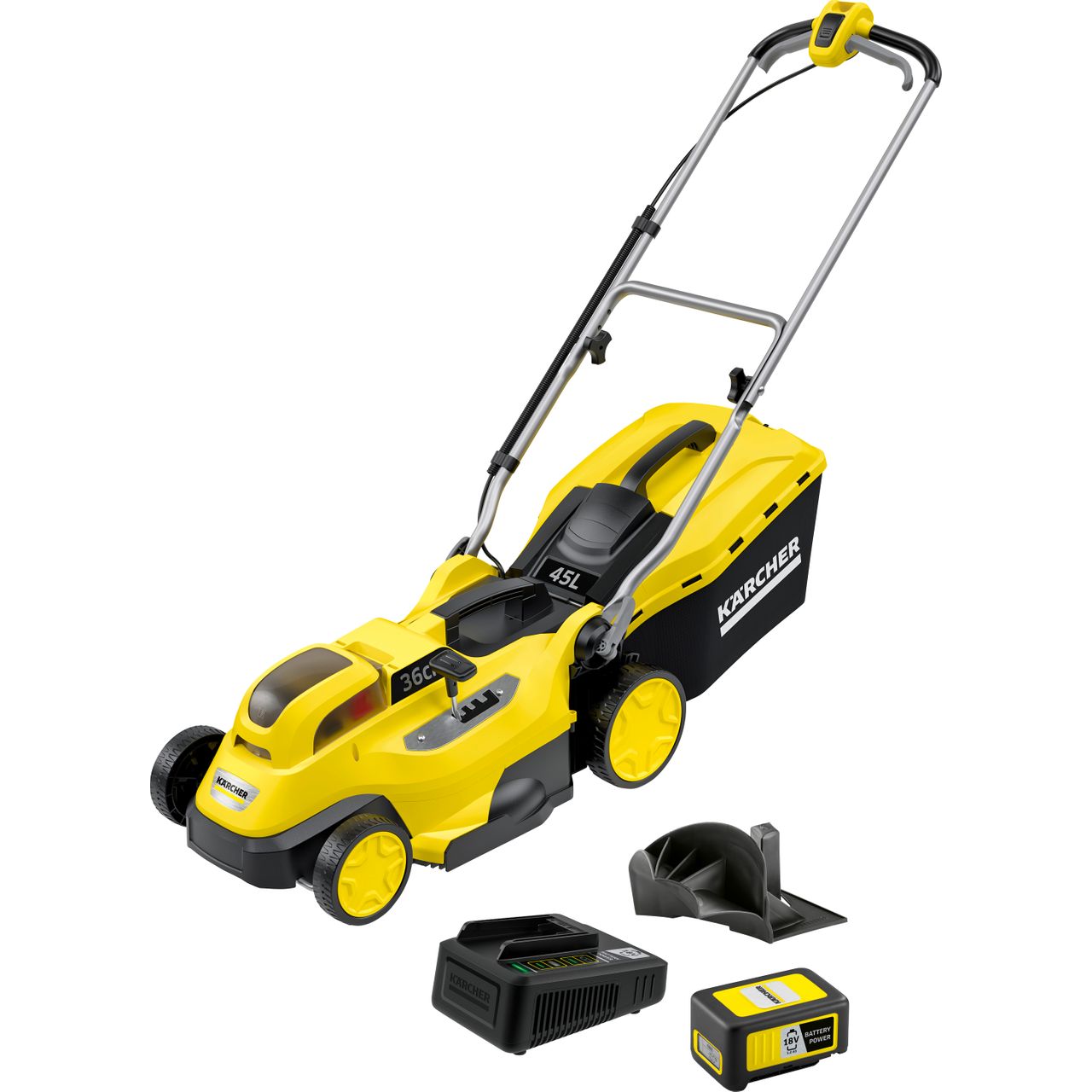 Karcher LMO 18-36 18 Volts Battery Lawnmower Review