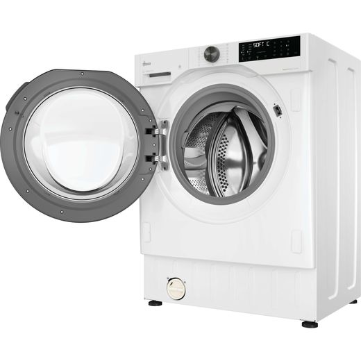 Hoover H-WASH&DRY 400 Integrated 9Kg / 6Kg Washer Dryer - White / Black - Door open