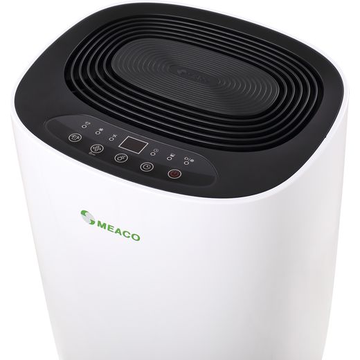 Meaco Dehumidifier - White / Black - Top view shot