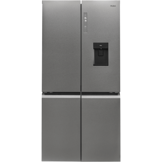 Haier HTF-520WP7 American Fridge Freezer - Platinum