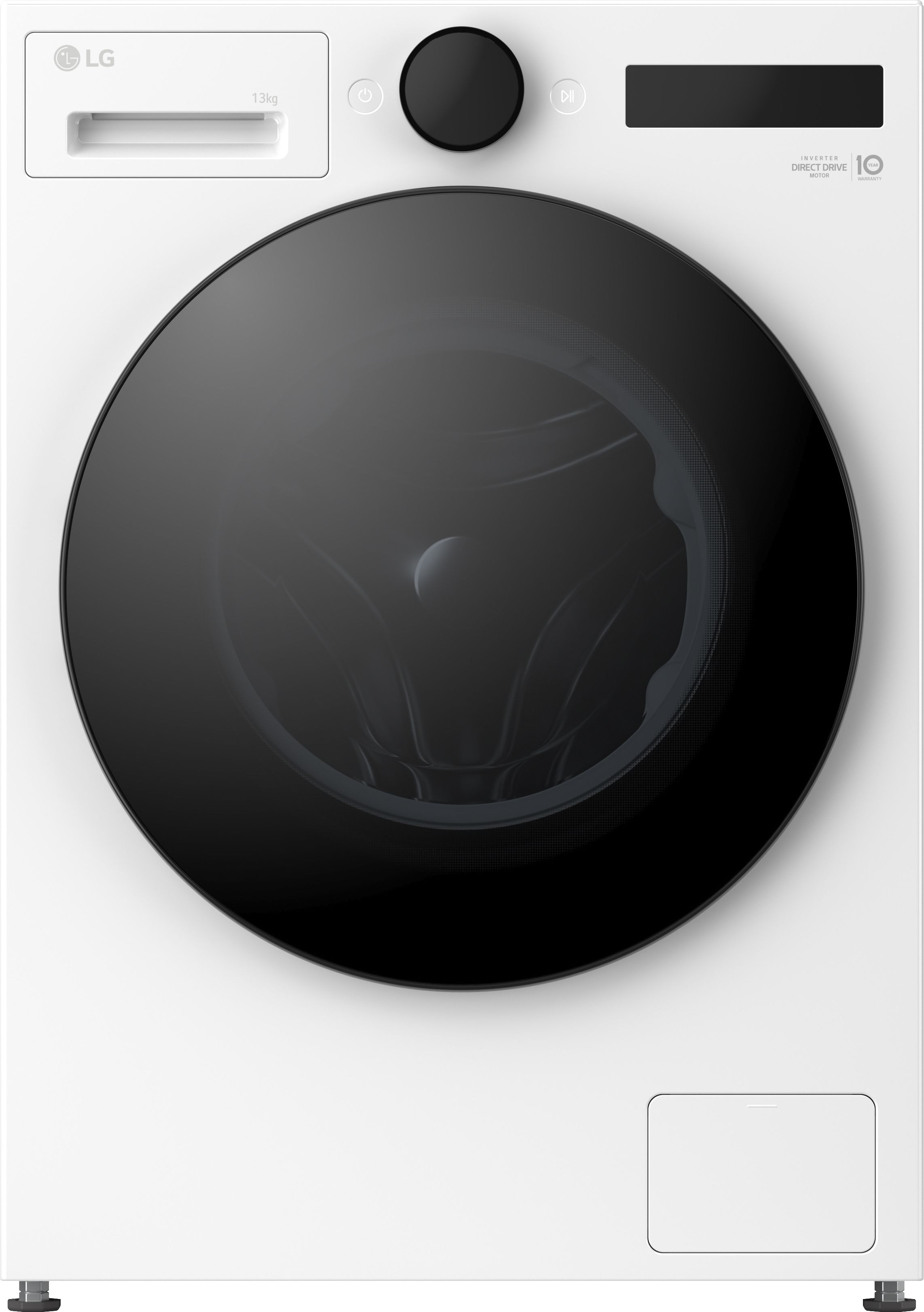 Image of LG VX70 Series AI Direct Drive™ F4X7013TWB 13kg WiFi Connected Washing Machine with 1400 rpm - White - A Rated, White