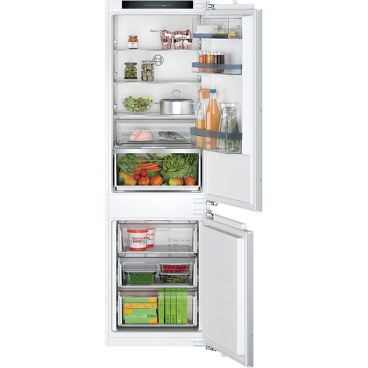 Bosch Serie 4 KIN86HFE0 Integrated 70/30 Frost Free Fridge Freezer with Fixed Door Fixing Kit - White - E Rated