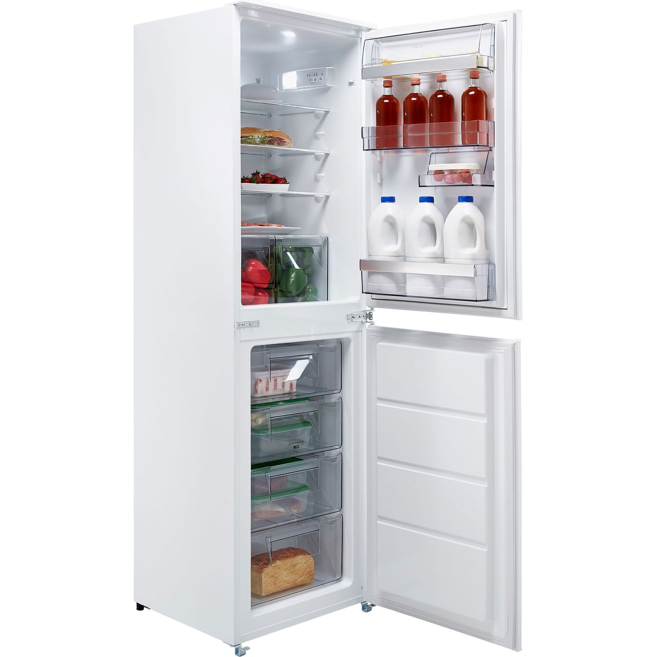 AEG SCB6181VLS Integrated 50/50 Fridge Freezer with Sliding Door Fixing Kit Review