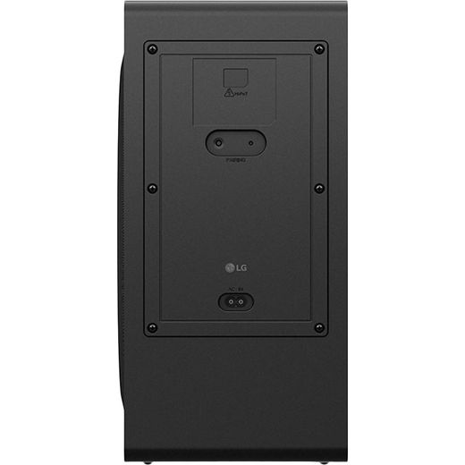 LG US80TR Bluetooth 5.1.3 Soundbar - Black - Woofer back shot