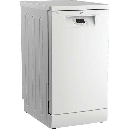 Beko HygieneShield™ Slimline Dishwasher - White - Right perspective