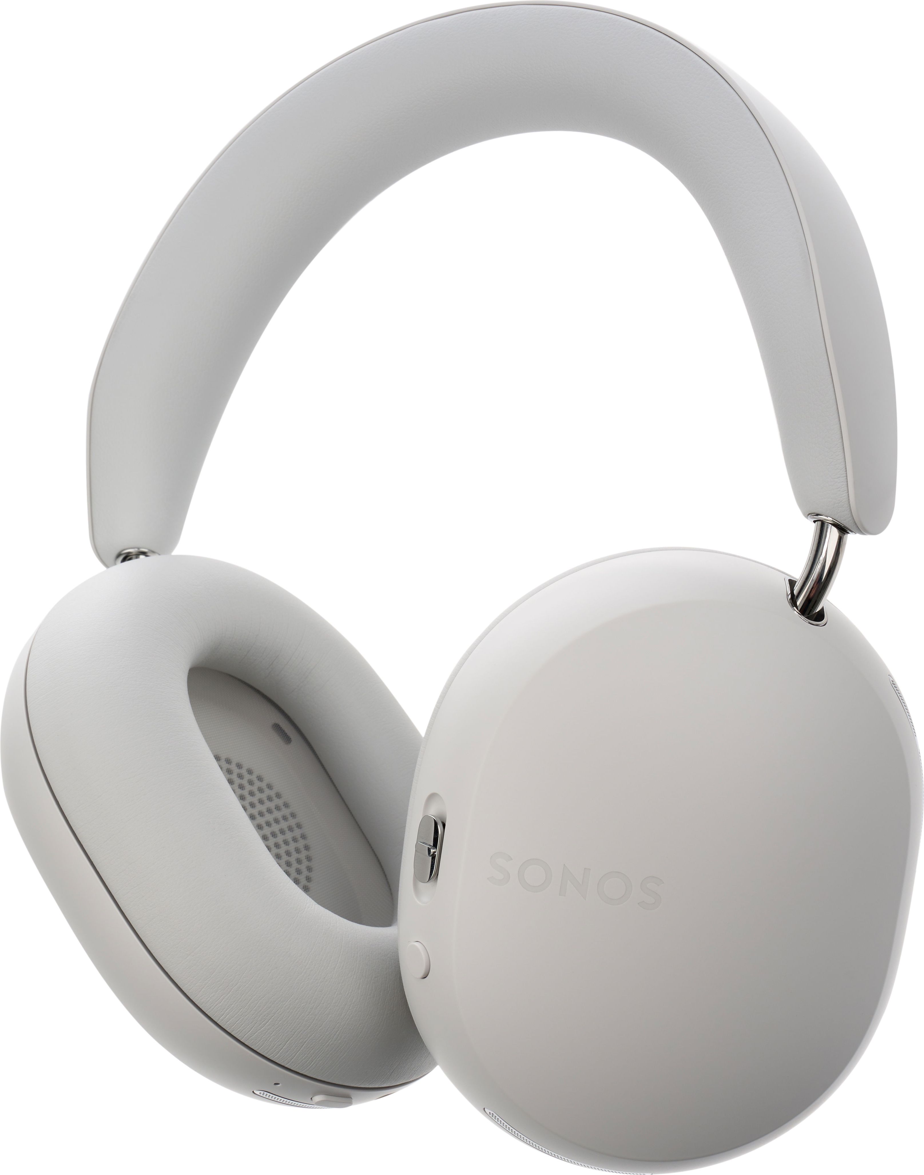 Sonos Ace True Wireless Noise Cancelling On-Ear Headphones - White, White