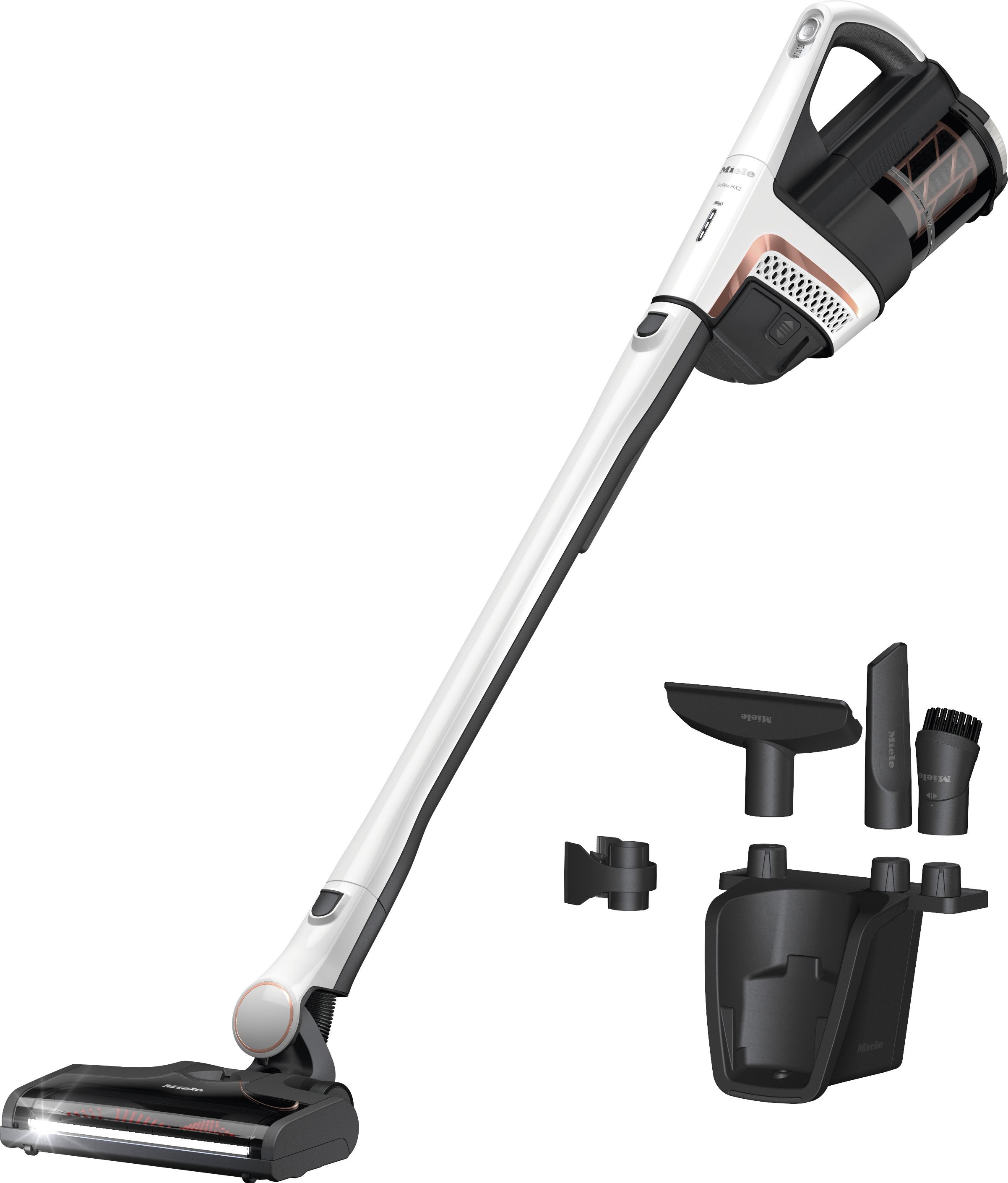 Miele Triflex HX2 Cordless Stick Vacuum Cleaner - White - 60 min Runtime