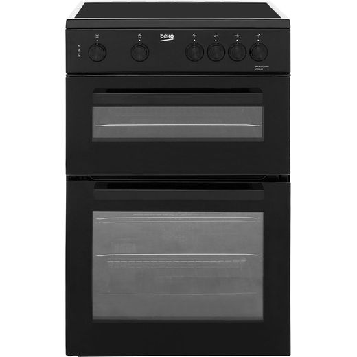 Beko KTC611K Electric Cooker - Black - Needs 9.9KW Electrical Connection