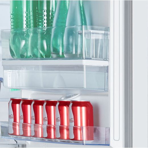 Hisense Frost Free Fridge Freezer - White  - Inside door shelves shot
