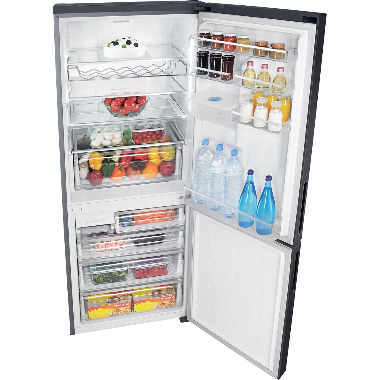 Rl4363sbab1 Samsung Frost Free Fridge Freezer Black Stainless Steel Ao Com