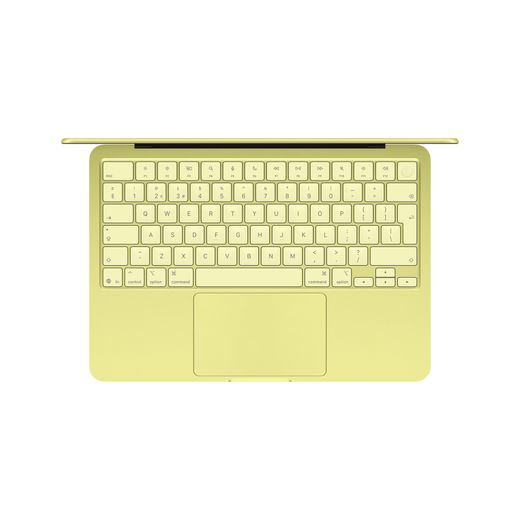 Apple MacBook Neo, - Citrus - Keyboard view shot