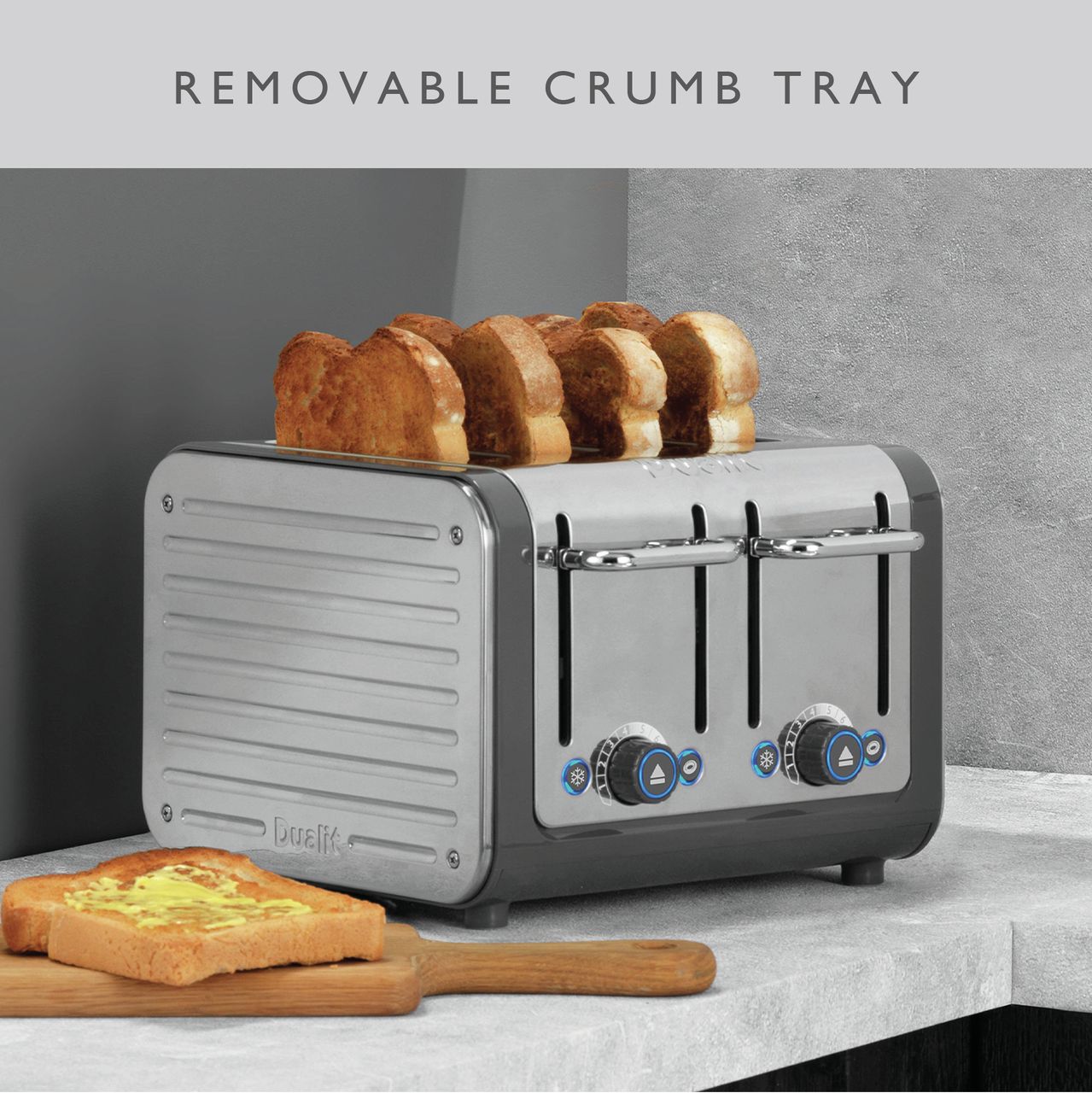 46526_SS, Dualit Architect Toaster, 4 Slices