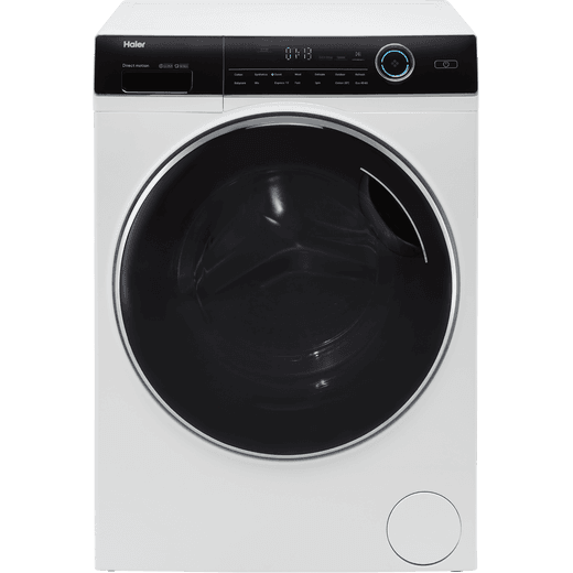 Haier i-Pro Series 7 HW100-B14979 10Kg Washing Machine with 1400 rpm - White - A Rated