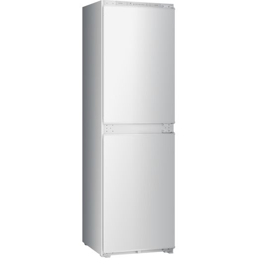 Hisense Integrated 50/50 Frost Free Fridge Freezer with Sliding Door Fixing Kit - White - Right perspective shot