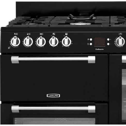 Leisure Cookmaster CK110F232K 110cm Dual Fuel Range Cooker - Black