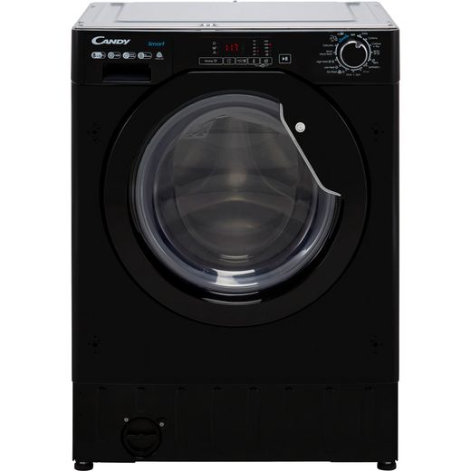 Candy CBD485D1BBE Integrated 8Kg / 5Kg Washer Dryer with 1400 rpm - Black - E Rated