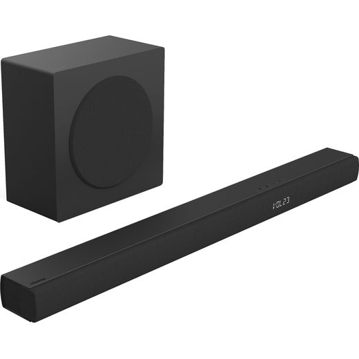 Hisense HS3100 Bluetooth 3.1 Soundbar - Black - Right perspective shot