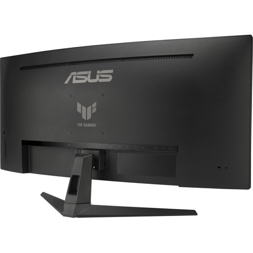 ASUS TUF Gaming VG34VQ3B UltraWide Quad HD 34" Monitor with AMD FreeSync - Black - Back left perspective shot