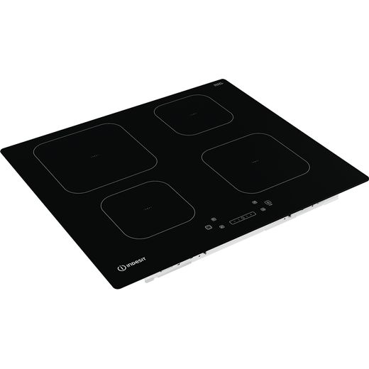 Indesit IS83Q60NE 59cm Induction Hob - Black - Hob in modern kitchen - Low perspective