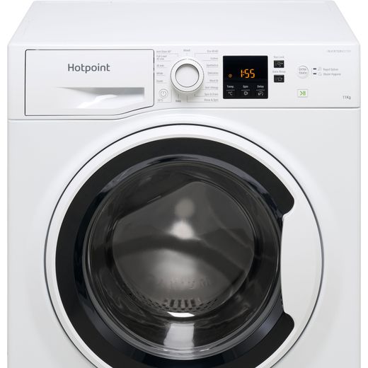 Hotpoint NSWA 1146 WW UK 11kg Washing Machine with 1400 rpm - White - Control panel shot