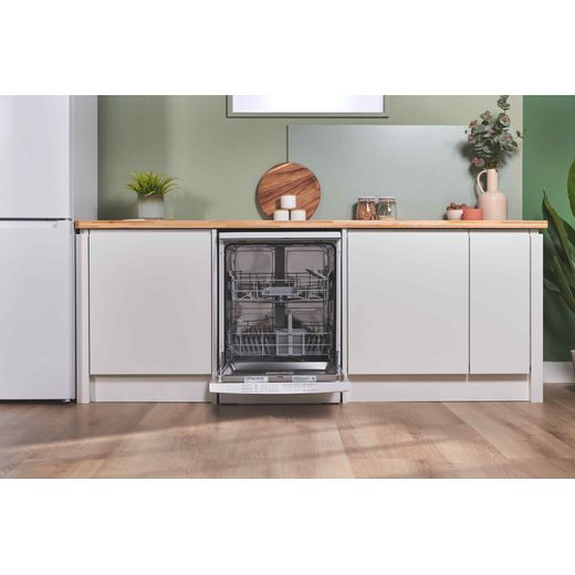 Bosch Series 2 Standard Dishwasher - White - Door open