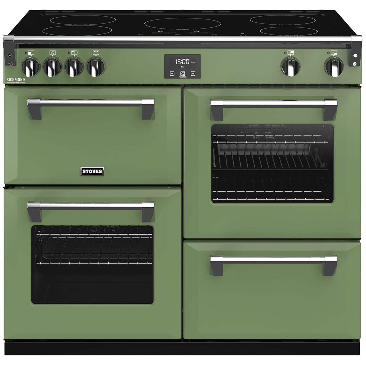 Stoves Colour Boutique Collection Richmond Deluxe S1000Ei CB 100cm Electric Range Cooker with Induction Hob Review