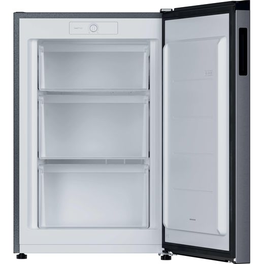 Hoover Under Counter Freezer - Stainless Steel - Front with door open shot