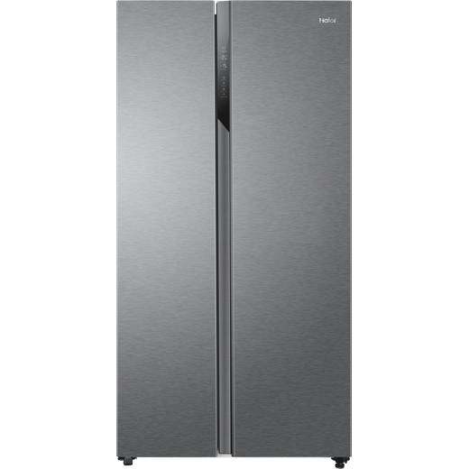 Haier HSR3918ENPG American Fridge Freezer - Silver