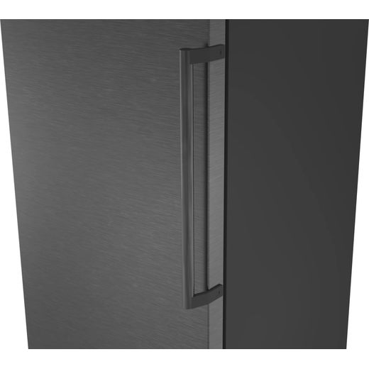 Siemens IQ-500 KS36NAXCG Integrated Upright 186cm Fridge - Black - Handle closeup
