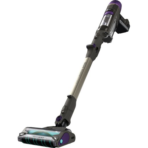 Shark PowerDetect Clean & Empty IP3251UKT Cordless Vacuum Cleaner with up to 70 Minutes Run Time - White / Java Grey - Left perspective shot