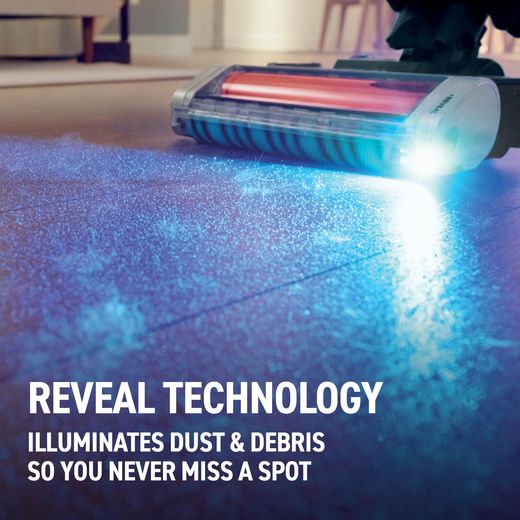 Shark Transformer 3 in 1 LX5001UKT Upright Vacuum Cleaner - Annotation - Reveal technology
