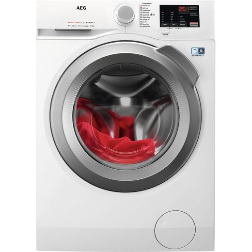 AEG ProSense Technology L6FBJ842P 8Kg Washing Machine with 1400 rpm - White - C Rated