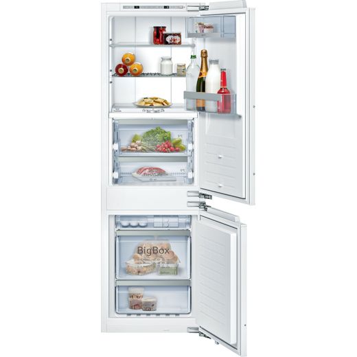NEFF N90 KI8865DE0 Integrated 60/40 Fridge Freezer with Fixed Door Fixing Kit - White - E Rated