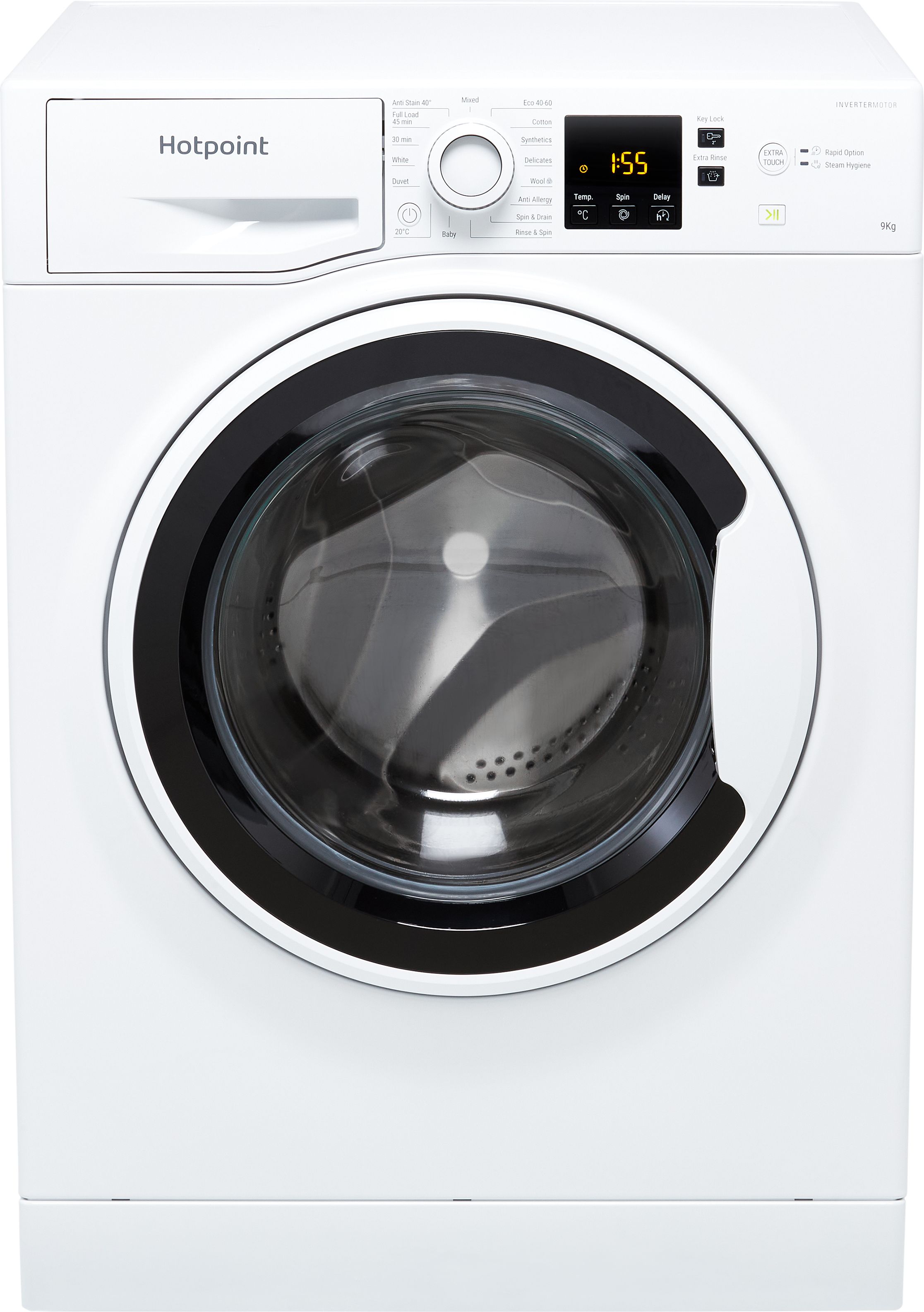 Hotpoint NSWA945CWWUKN 9kg Washing Machine with 1400 rpm - White - B Rated White