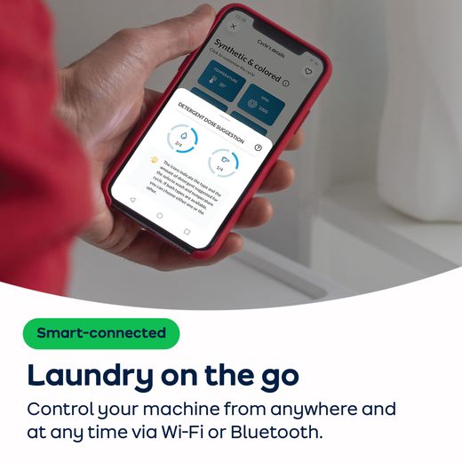 Hoover 10Kg Condenser Tumble Dryer - White - Annotation - Wifi shot