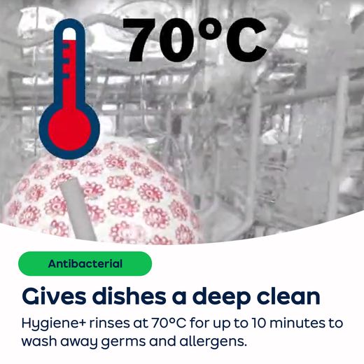 Bosch Series 2 Fully Integrated Standard Dishwasher - White - AO Annotation - Hygiene+