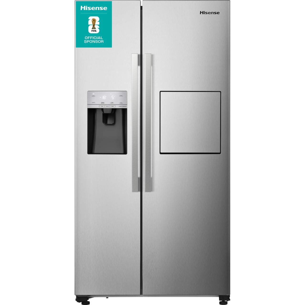 Hisense 560L American Fridge Freezer | RS694N4BCE | ao.com