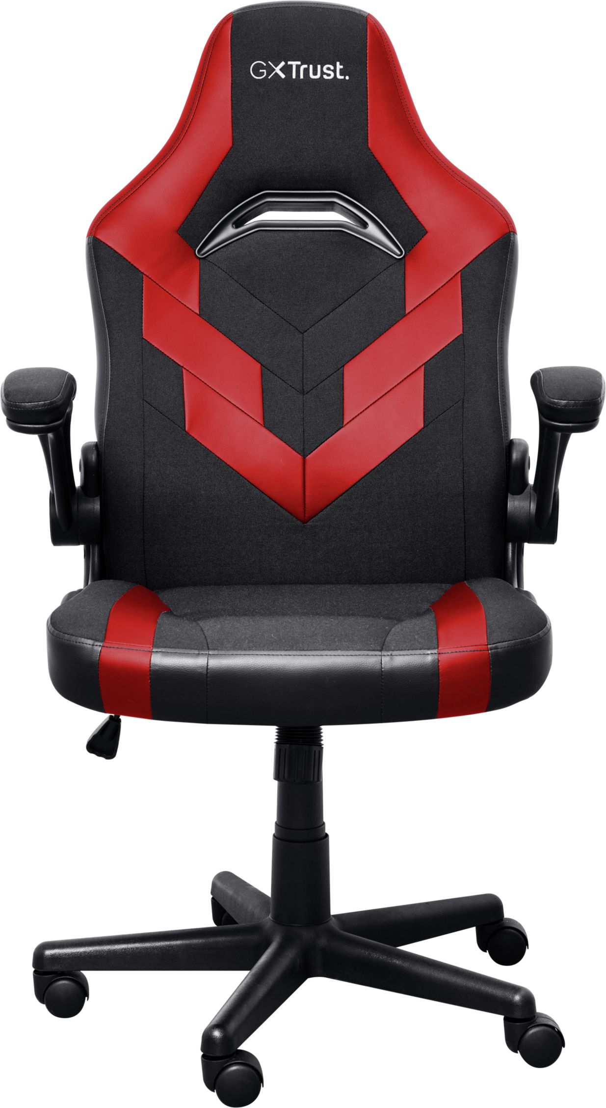 Trust GXT 703 Riye Gaming Chair For Nintendo Switch,PC,PlayStation 4,PlayStation 5,Playstation 3,Wii,Xbox 360,Xbox One,Xbox One S,Xbox S - Black / Red, Black