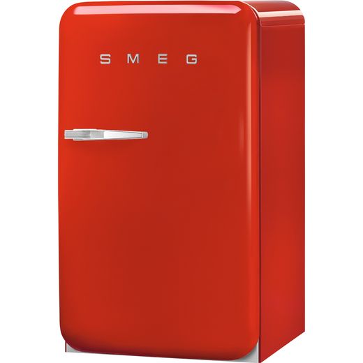 Smeg Right Hand Hinge Home Bar FAB10HRRD5 Fridge - Red
