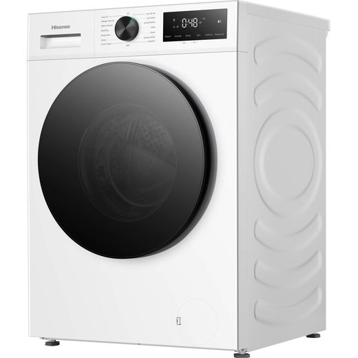 Hisense 1i Series WF1I1142BWL2 11kg Washing Machine with 1400 rpm - White - left perpsective shot