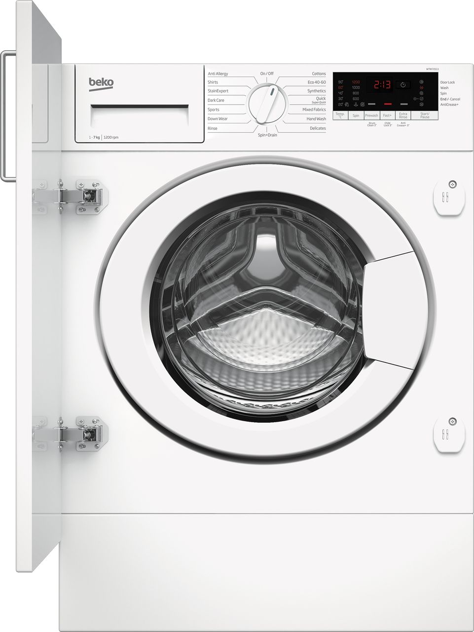 Ao built store in washing machine