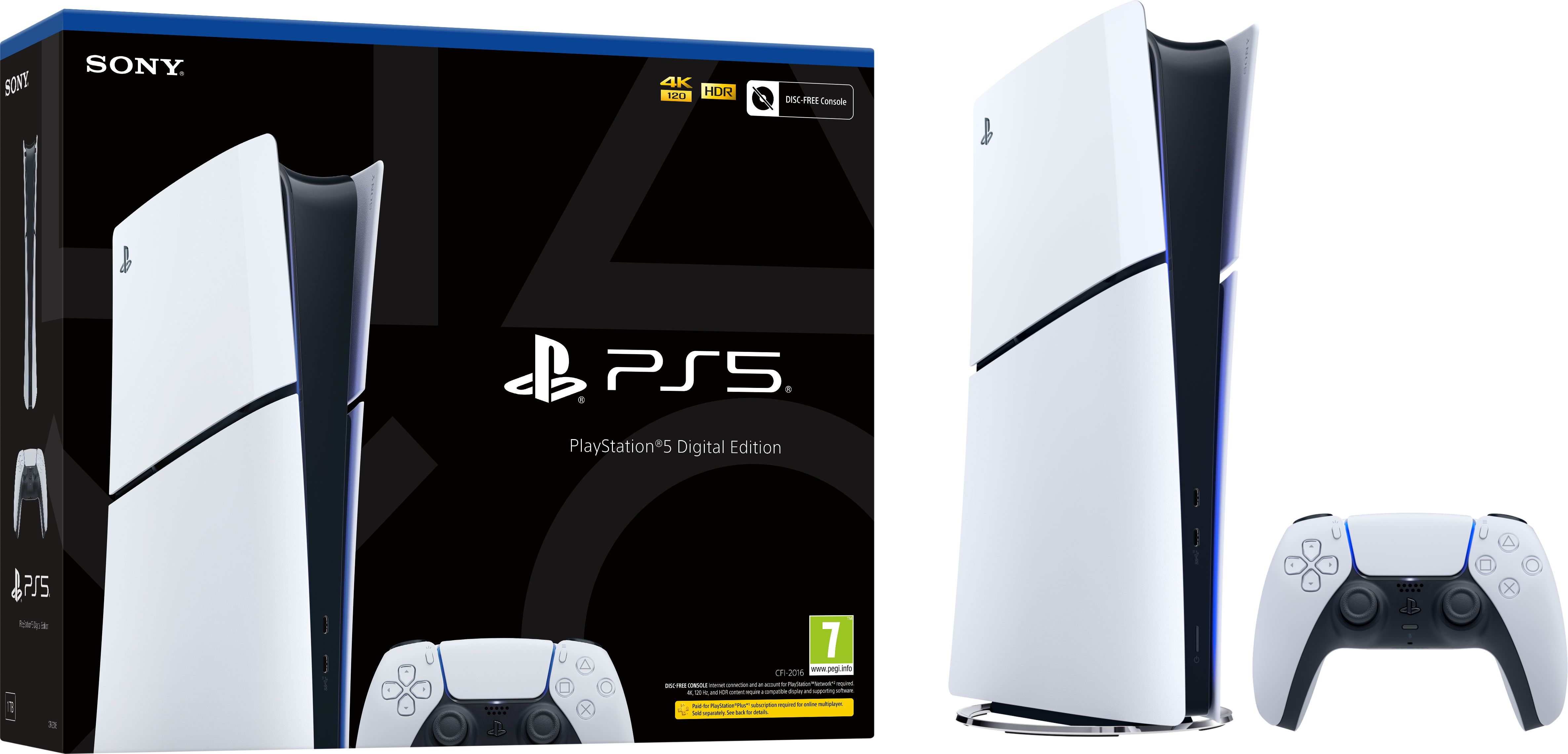 Gadcet Chadwell Heath Sony PlayStation 5 Digital Edition 825GB Slim Console, Used - Very Good - Image 6