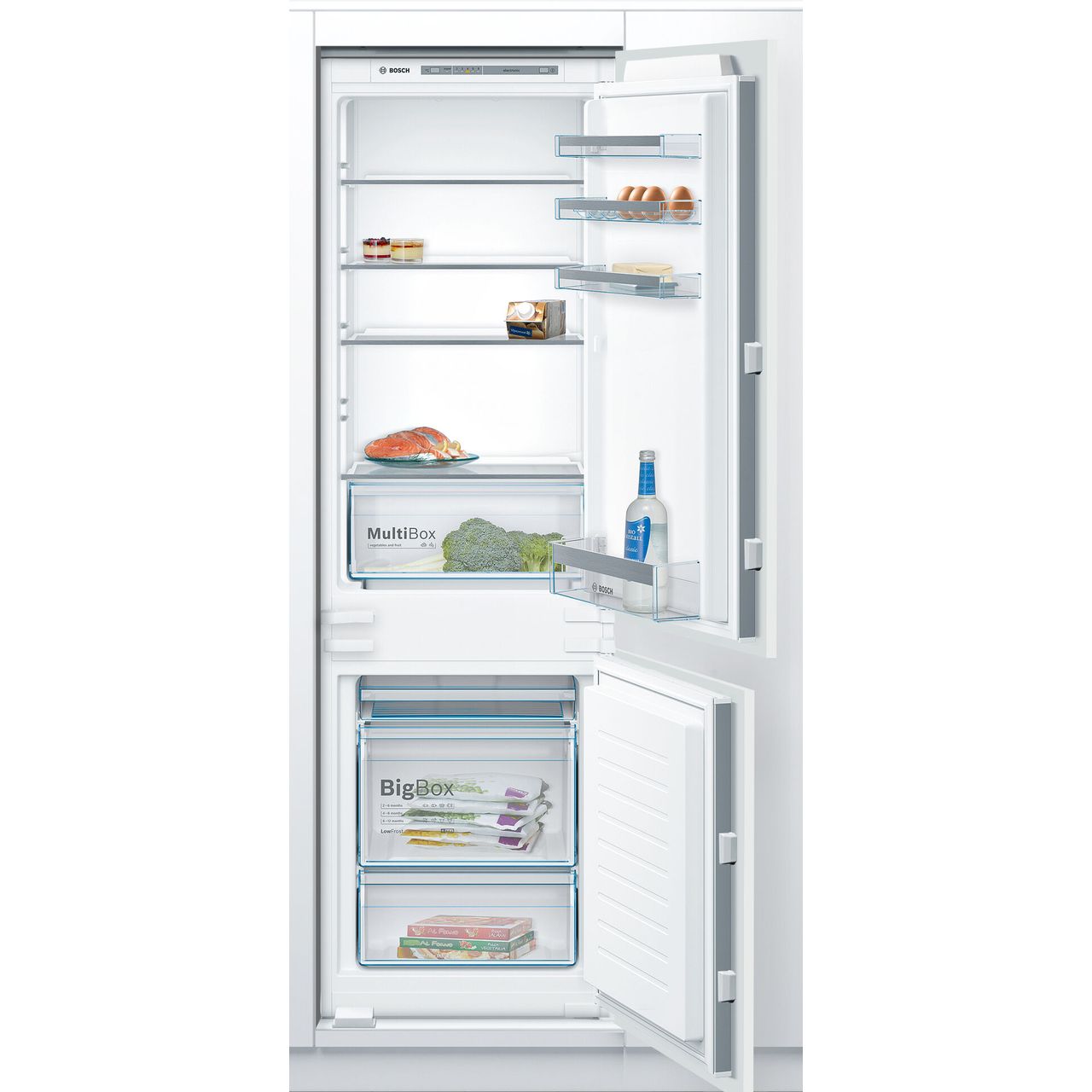 Bosch Serie 4 KIV86VSF0G Integrated 60/40 Fridge Freezer with Sliding Door Fixing Kit Review