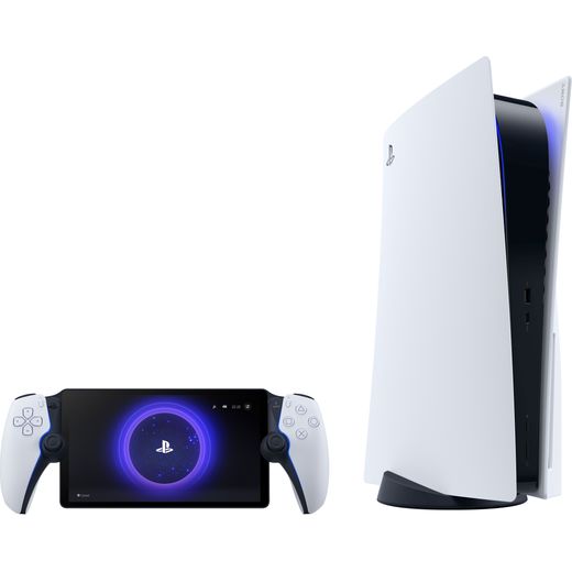 PlayStation - White / Black - Portal and PS5 shot