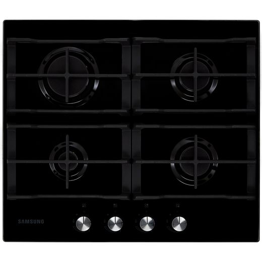 Samsung Prezio NA64H3000AK Built In Gas Hob - Black / Glass