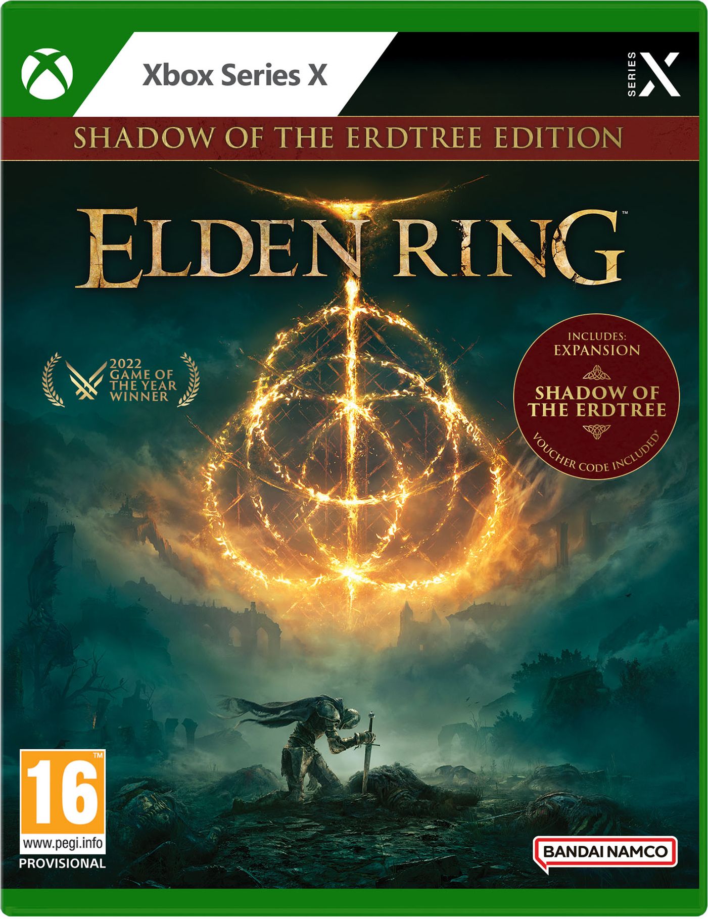 BANDAI NAMCO Entertainment Elden Ring: Shadow of the Erdtree Edition Xbox Series X Game
