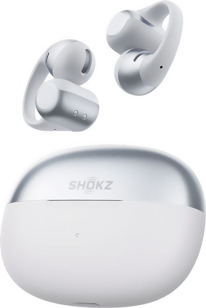 Shokz OpenDots 2 Wireless Open-Ear Earbuds - Grey, Grey